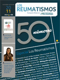 Portada Revista Los Reumatismos Noviembre-Diciembre 2011