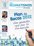 Portada Revista Los Reumatismos Septiembre - Octubre 2012