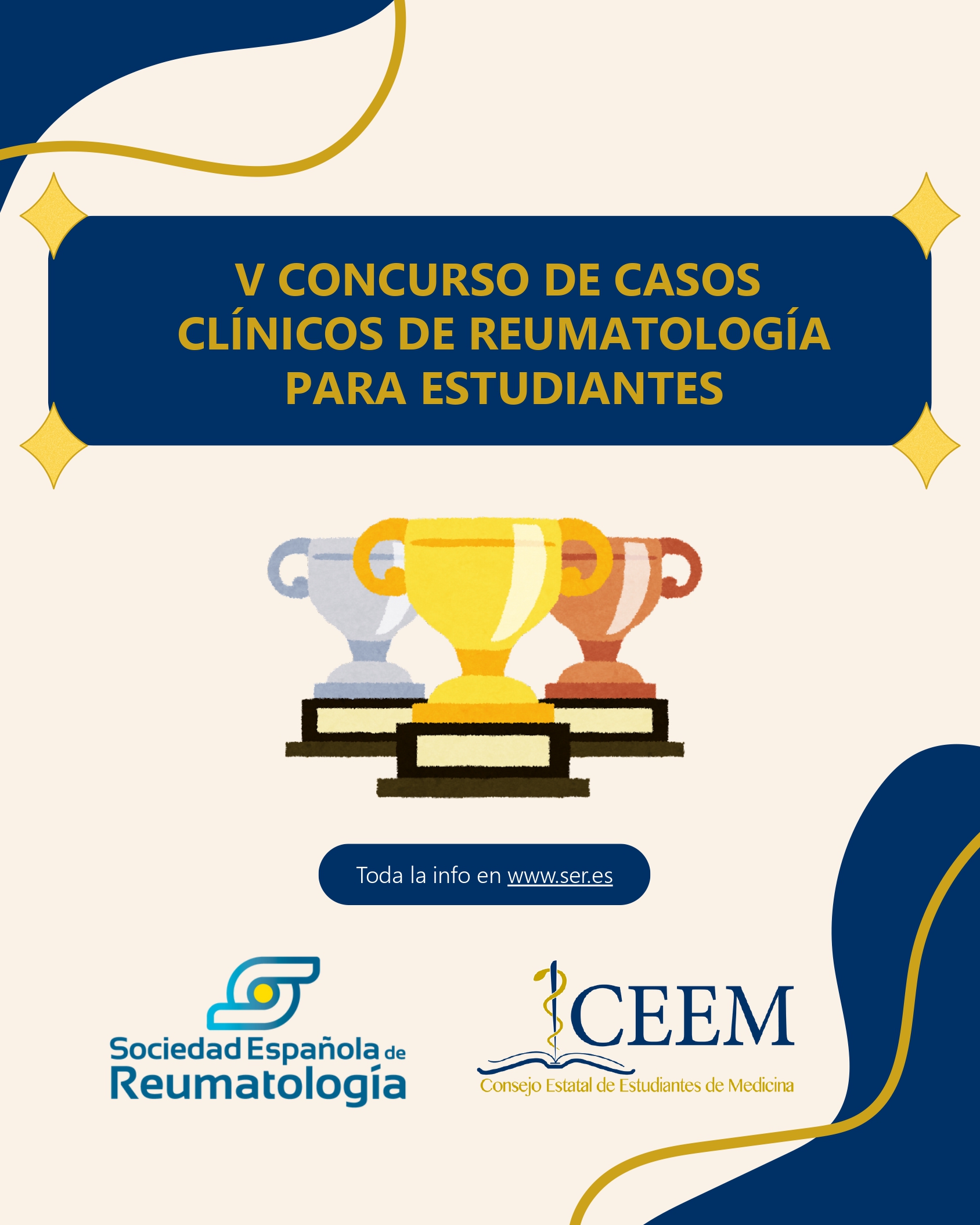 V Concurso de Casos Clínicos de Reumatología para estudiantes de Medicina